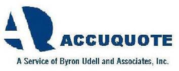 AQ ACCUQUOTE A SERVICE OF BYRON UDELL AND ASSOCIATES, INC. trademark