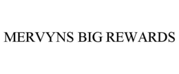 MERVYNS BIG REWARDS trademark