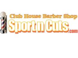 SPORT N CUTS.COM CLUB HOUSE BARBERSHOP trademark