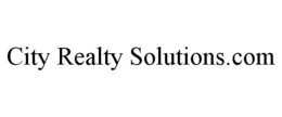 CITY REALTY SOLUTIONS.COM trademark