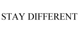 STAY DIFFERENT trademark