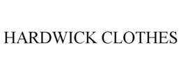 HARDWICK CLOTHES trademark