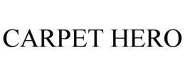CARPET HERO trademark