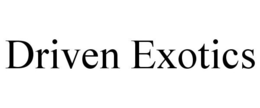DRIVEN EXOTICS trademark