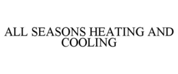 ALL SEASONS HEATING AND COOLING trademark