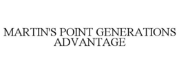 MARTIN'S POINT GENERATIONS ADVANTAGE trademark
