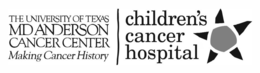 THE UNIVERSITY OF TEXAS MD ANDERSON CANCER CENTER MAKING CANCER HISTORY CHILDREN'S CANCER HOSPITAL trademark