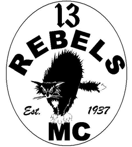 13 REBELS MC EST 1937 trademark