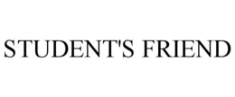 STUDENT'S FRIEND trademark