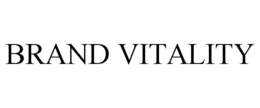 BRAND VITALITY trademark