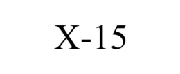 X-15 trademark