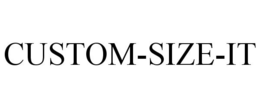 CUSTOM-SIZE-IT trademark