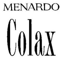 MENARDO COLAX trademark