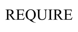 REQUIRE trademark
