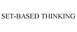 SET-BASED THINKING trademark