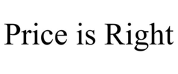 PRICE IS RIGHT trademark