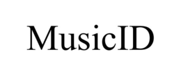 MUSICID trademark