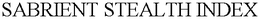 SABRIENT STEALTH INDEX trademark