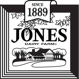 JONES DAIRY FARM SINCE 1889 trademark