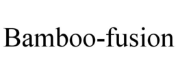 BAMBOO-FUSION trademark