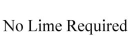 NO LIME REQUIRED trademark