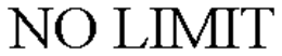 NO LIMIT trademark