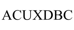 ACUXDBC trademark