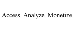 ACCESS. ANALYZE. MONETIZE. trademark