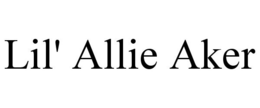 LIL' ALLIE AKER trademark
