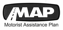 MAP MOTORIST ASSISTANCE PLAN trademark