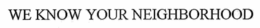 WE KNOW YOUR NEIGHBORHOOD trademark