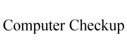 COMPUTER CHECKUP trademark