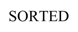 SORTED trademark