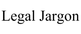 LEGAL JARGON trademark