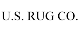 U.S. RUG CO. trademark
