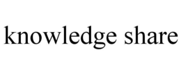 KNOWLEDGE SHARE trademark
