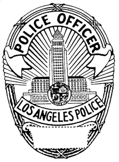 POLICE OFFICER LOS ANGELES POLICE trademark