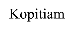 KOPITIAM trademark