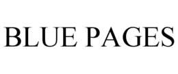 BLUE PAGES trademark