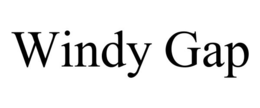 WINDY GAP trademark