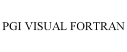 PGI VISUAL FORTRAN trademark