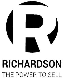 R RICHARDSON THE POWER TO SELL trademark