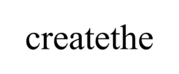 CREATETHE trademark