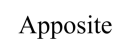 APPOSITE trademark