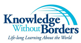 KNOWLEDGE WITHOUT BORDERS LIFE-LONG LEARNING ABOUT THE WORLD trademark