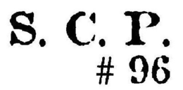 S.C.P. #96 trademark