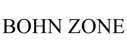 BOHN ZONE trademark