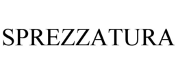 SPREZZATURA trademark