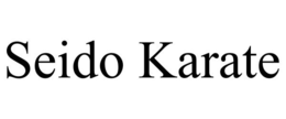 SEIDO KARATE trademark