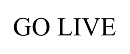 GO LIVE trademark